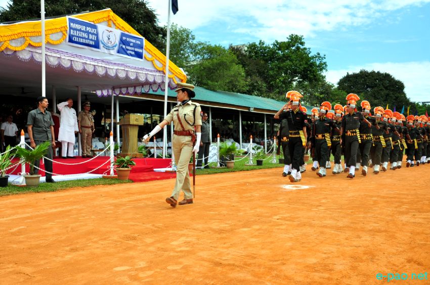 125th Raising Day Anniversary of Manipur Police at 1st Bn Manipur Rifles parade ground :: October 19 2016