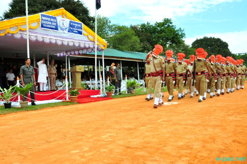 125th Raising Day Anniversary of Manipur Police at 1st Bn Manipur Rifles parade ground :: October 19 2016