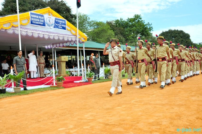 125th Raising Day Anniversary of Manipur Police at 1st Bn Manipur Rifles parade ground :: October 19 2016