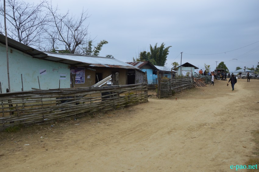 Landscape of  Kabui Khullen Part-1 village in Tamenglong District   :: 20 January 2016