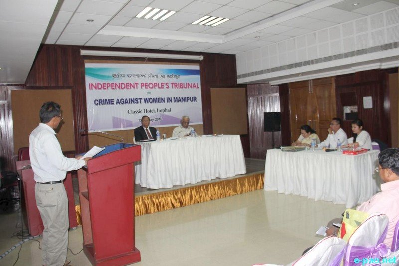 Two-day Independent People's Tribunal on crime against women held at Imphal :: 13 May 2016