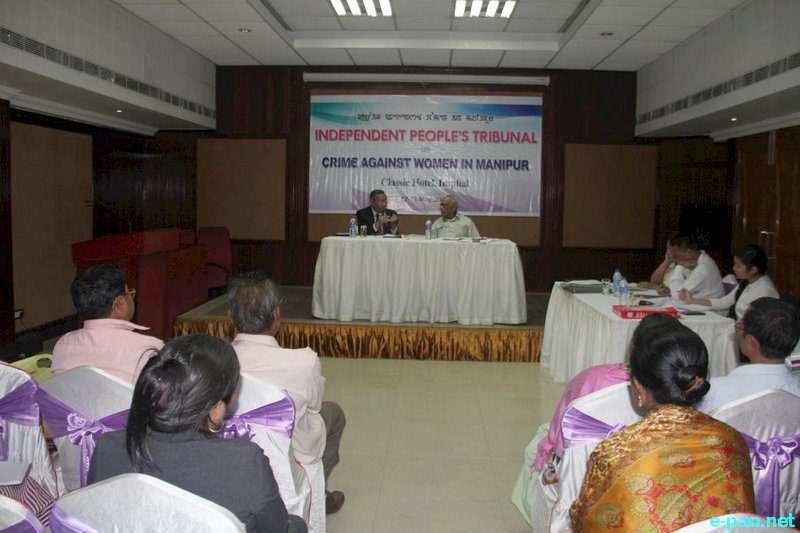 Two-day Independent People's Tribunal on crime against women held at Imphal :: 13 May 2016