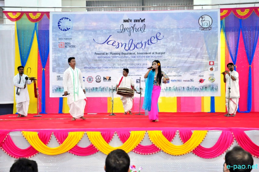 Opening Day of Imphal Jamboree : Improving the state of Youth :: 3rd to 5th February, 2018