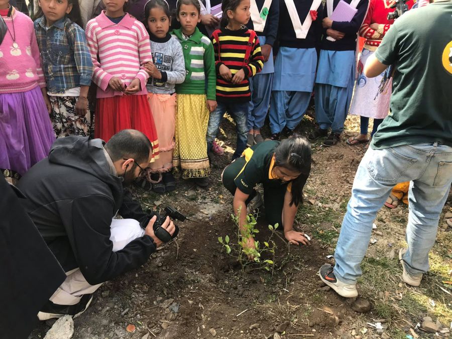  Children planting lakhs of trees for Licypriya's birthday  ::  2nd October 2020