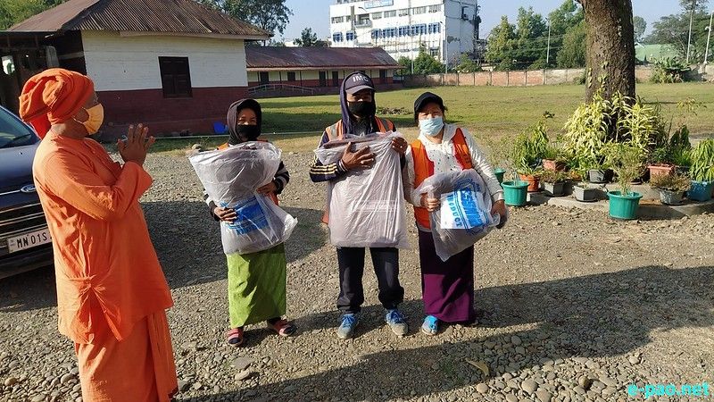 Winter Relief & other Services conducted by Ramakrishna Mission, Imphal :: November 2020