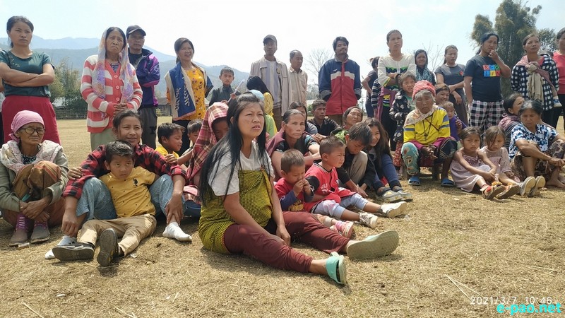 Relief at South Changoubung Village, Kangpokpi District & Tumuyon Khullen, Senapati District :: 07 March 2021