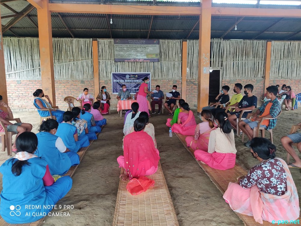 Special Legal Awareness & Outreach programmes across Manipur conducted by Manipur Legal Services Authority :: 17 September, 2021