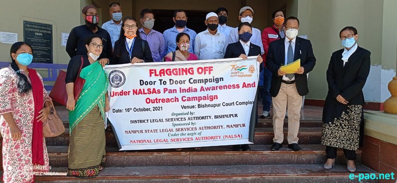  Pan India Awareness / Outreach Programme  : Special 15 days Door-to-Door Campaign :: 16th October 2021  