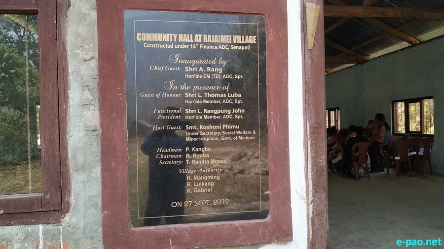 Relief at Rajaimei Village, Willong sub-division and at Tumuyon Khullen, Senapati  :: 27 March 2021