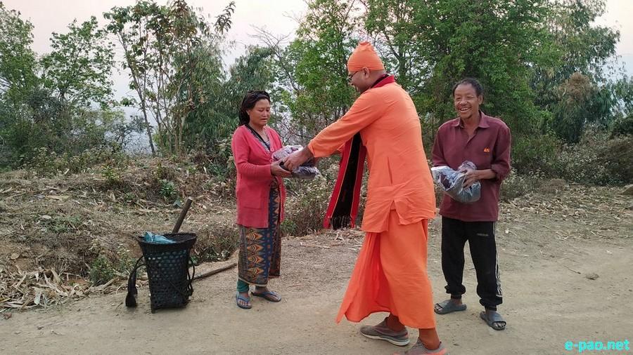 Relief at Rajaimei Village, Willong sub-division and at Tumuyon Khullen, Senapati  :: 27 March 2021