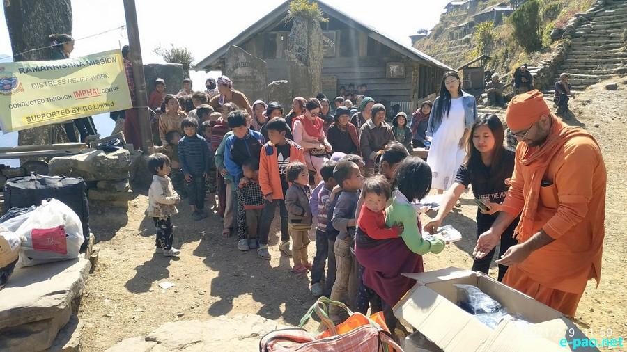  Distress Relief at Yangkhullen, Senapati District on 09th Feb. 2021