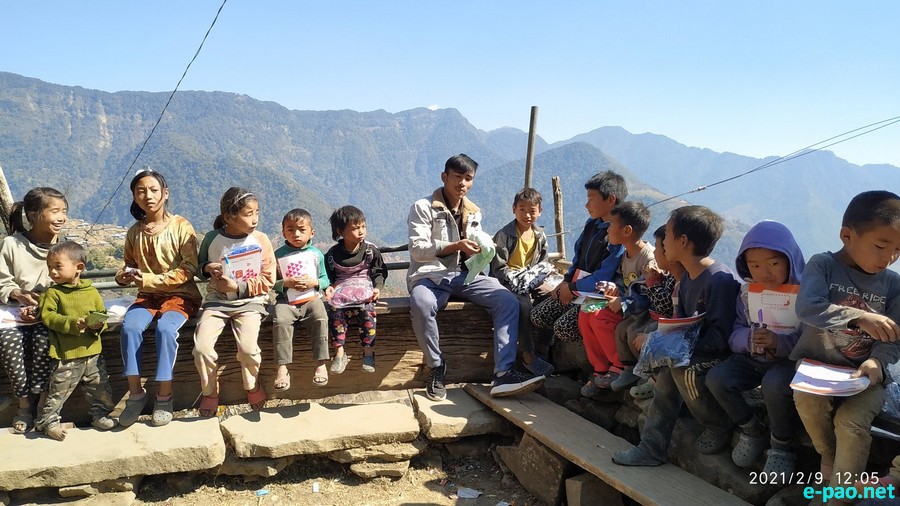 Distress Relief program at Yangkhullen (Hanging village of Manipur) in Senapati District :: 09 February 2021