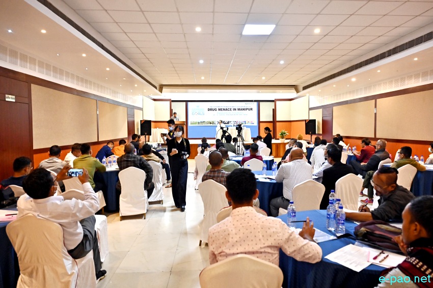 'Second Multi-Stakeholder Consultation on The Drug Menace In Manipur' at  Hotel Imphal :: 20th June 2022