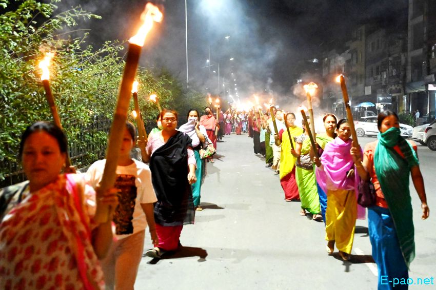Meira Rally against Illicit Drug Trafficking from Tiddim Ground to Keishampat Junction :: 28th August 2022
