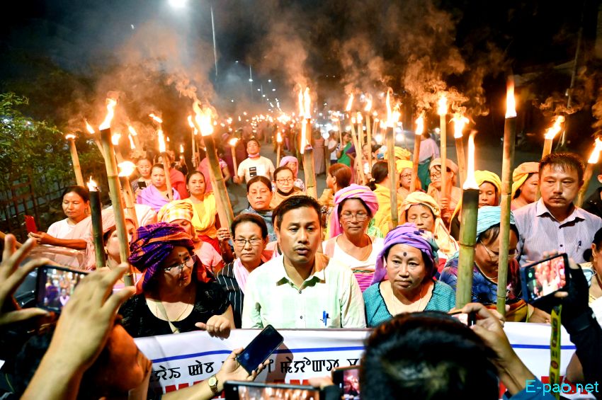 Meira Rally against Illicit Drug Trafficking from Tiddim Ground to Keishampat Junction :: 28th August 2022