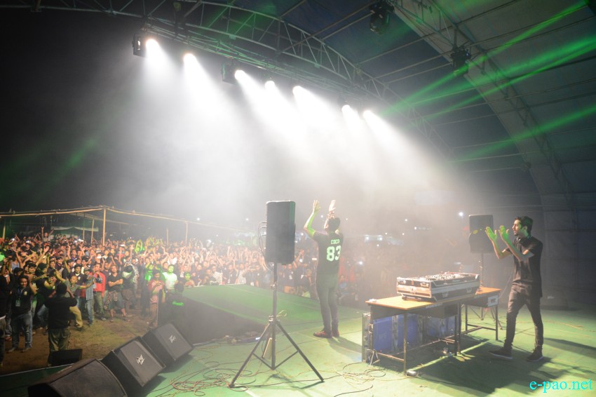 DJ performed at Ougri 2016, at NIT Lamphel :: 1st April 2016
