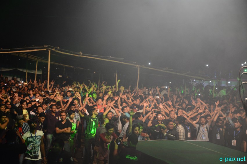 DJ performed at Ougri 2016, at NIT Lamphel :: 1st April 2016