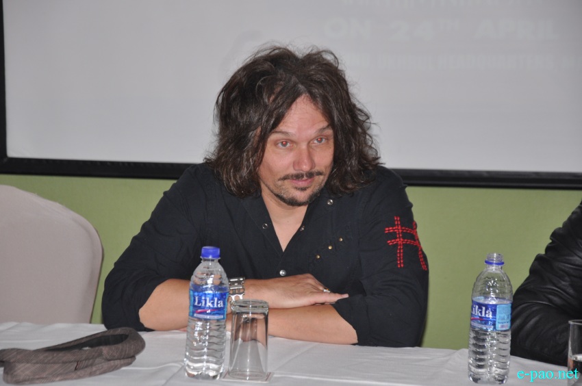 Interaction with Steelheart at Hotel Classic, Imphal  :: 23rd April 2018