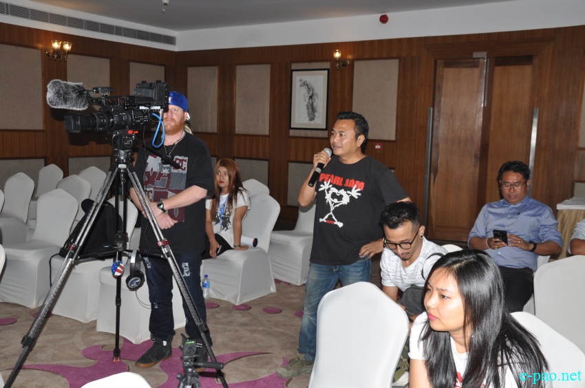 Interaction with Steelheart at Hotel Classic, Imphal  :: 23rd April 2018