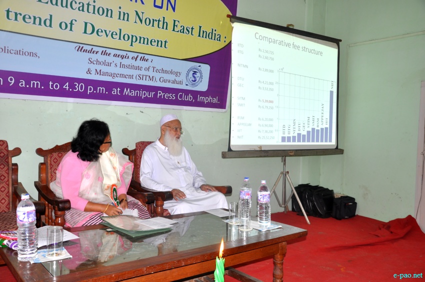 'Prospect of Techinical Education in North East India: Present trend of Development' at Press Club, Imphal :: May 19 2013