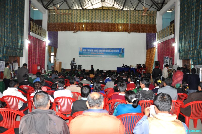33rd State Level Science Exhibition for children, 2012-13 at Lamyanba Shanglen, Palace Compound :: January 04 2013