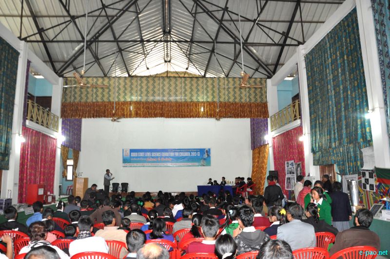 33rd State Level Science Exhibition for children, 2012-13 at Lamyanba Shanglen, Palace Compound :: January 04 2013