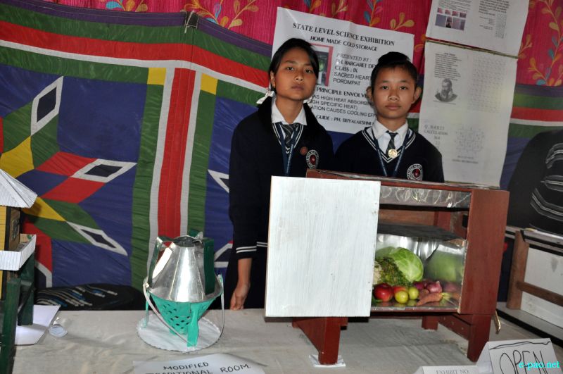 33rd State Level Science Exhibition for children, 2012-13 at Lamyanba Shanglen, Palace Compound :: January 04 2013