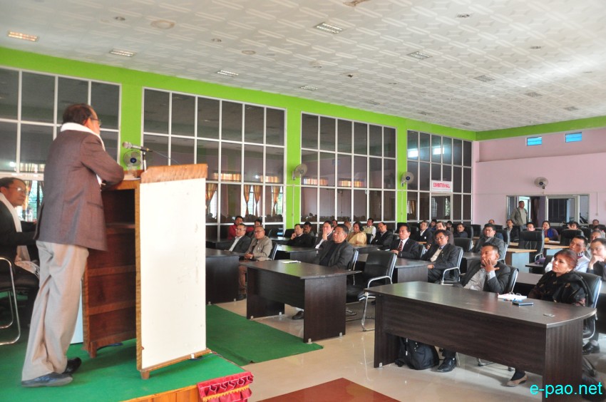 Ojha Sanajaoba Memorial Lecture-04 at Manipur University :: 30th December 2014