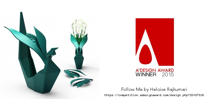 Heloise Rajkumari : Bronze A' Design Award winner 2014 at Como, Italy on March 28, 2015