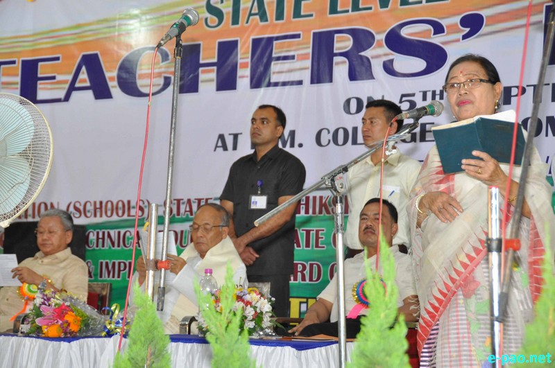 Teachers' Day celebration 2015 at the DM College, Imphal campus :: 5th September 2015