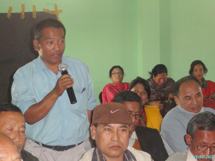 Interaction Programme on 'Tobacco Free Institutions & TB Programme awareness'  at ZEO office, Khoyathong ::  January 16 2015