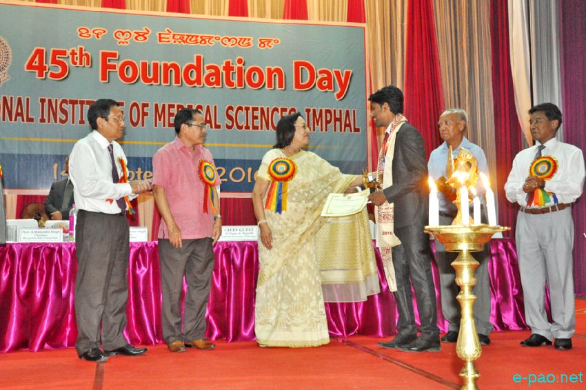 45th Foundation Day Celebration of RIMS (Regional Institute of Medical Science) :: 14th September 2016
