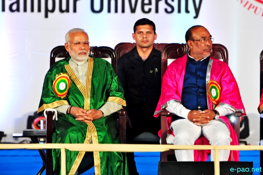 Prime Minister Narendra Modi at Inaugural Session of 105th Indian Science Congress at Canchipur, Imphal  :: 16 March 2018