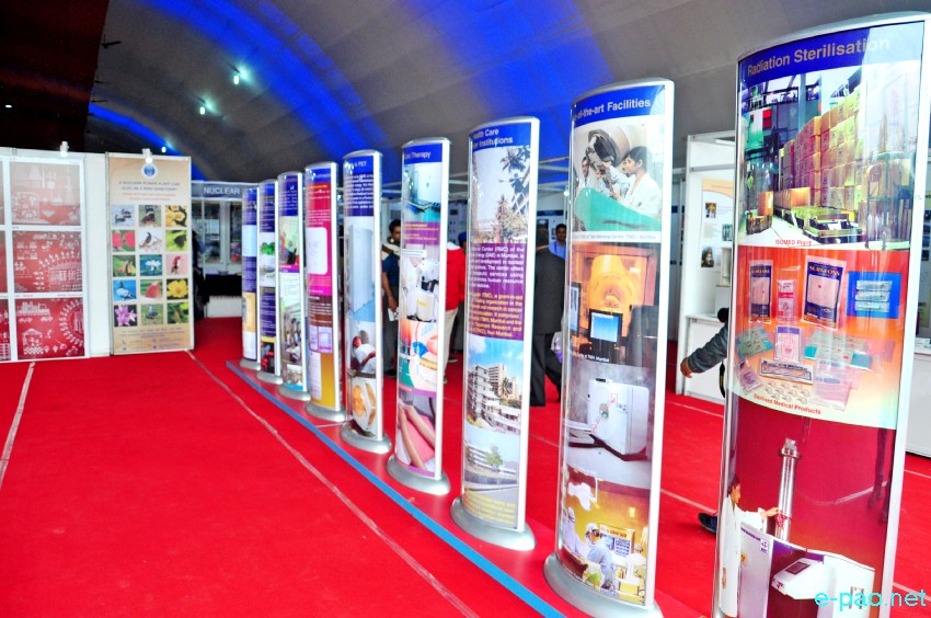 Stalls in display at 105th Indian Science Congress at Manipur University, Canchipur :: 16 March 2018