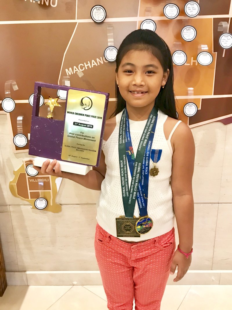  Licypriya Kangujam received prestigious 'World Children Peace Prize 2019' on 31st August 2019  