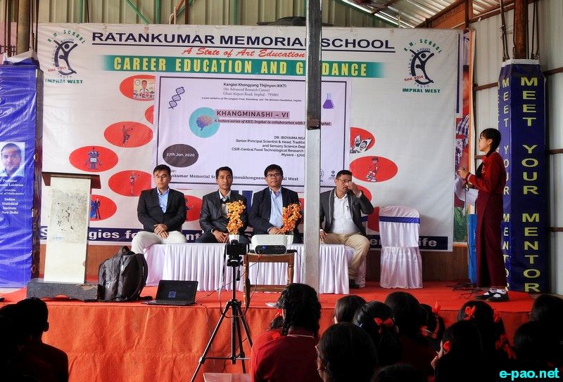  Khangminashi - VI, Talk Series conducted at Ratankumar Memorial School, Imphal on 27th January 2020  