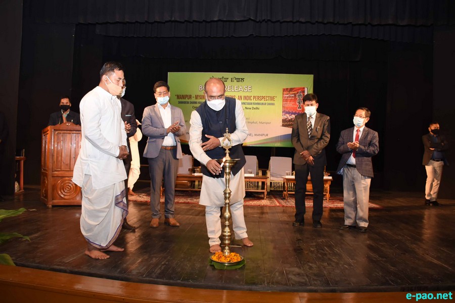 Book Release 'Manipur-Myanmar connections: An Indic Perspective' at JNMDA Auditorium, Imphal :: February 13 2021