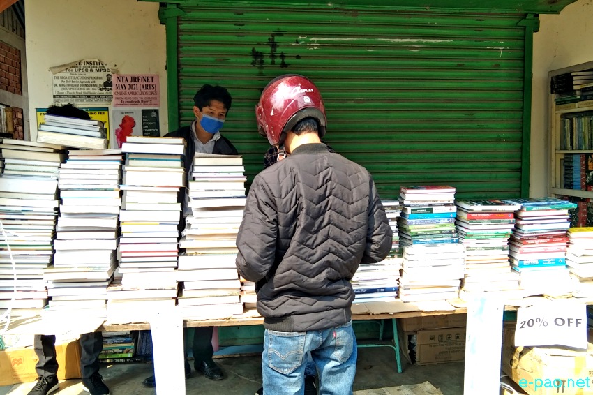 Mega Book Sales 2021 at The Readers book store, Manipur University, Canchipur :: 5th to 12th March 2021