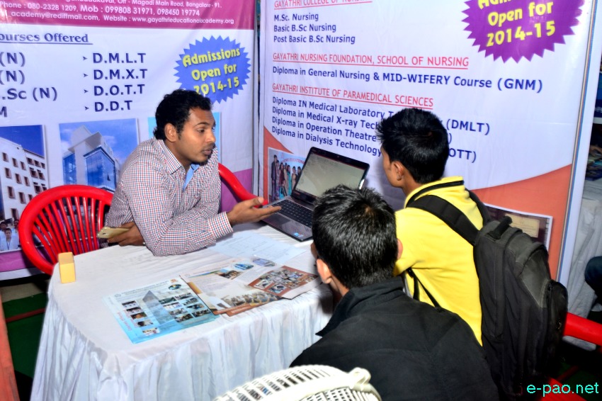 Education Fair, organised by NEEC at Lamyanba Shanglen, Palace Compound :: 01 May 2014