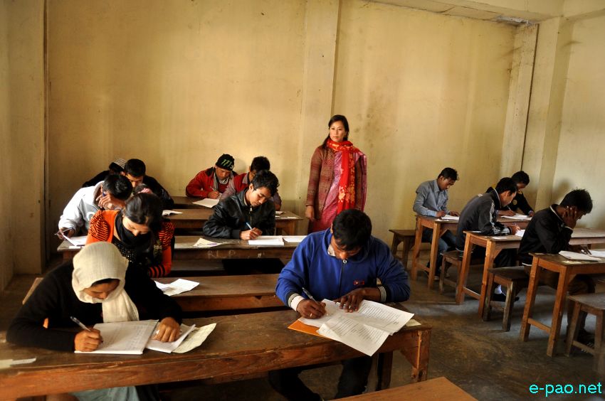 Students appearing for the High School Leaving Certificate Examination (HSLC)  :: 20 February 2014