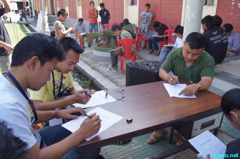 Games and Sudoku Competition as part of Ougri Fest 2014 at NIT Campus, Takyelpat :: 23 March 2014