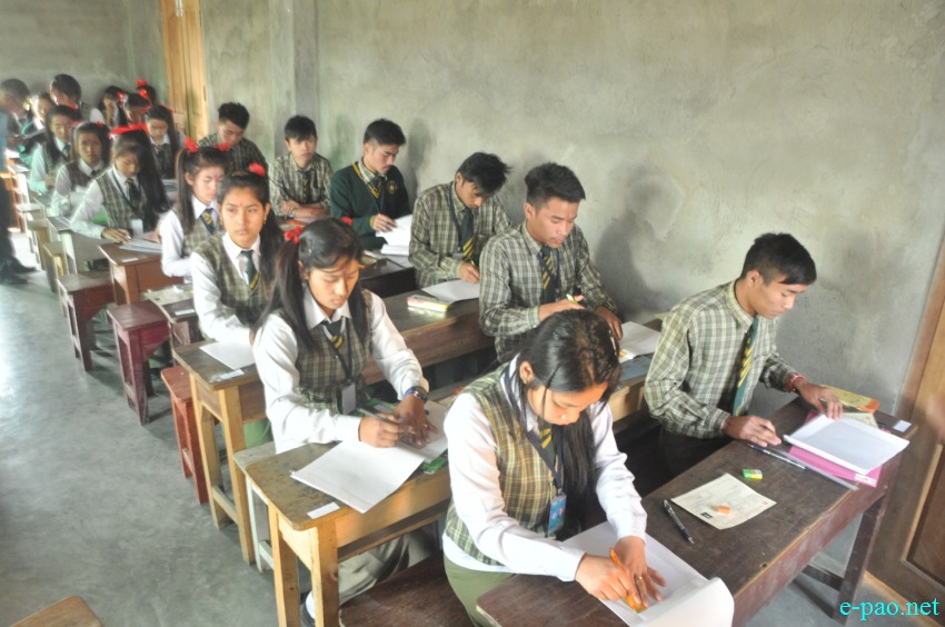 Students appearing for Class X Exam (High School Leaving Certificate) :: 01 March 2016