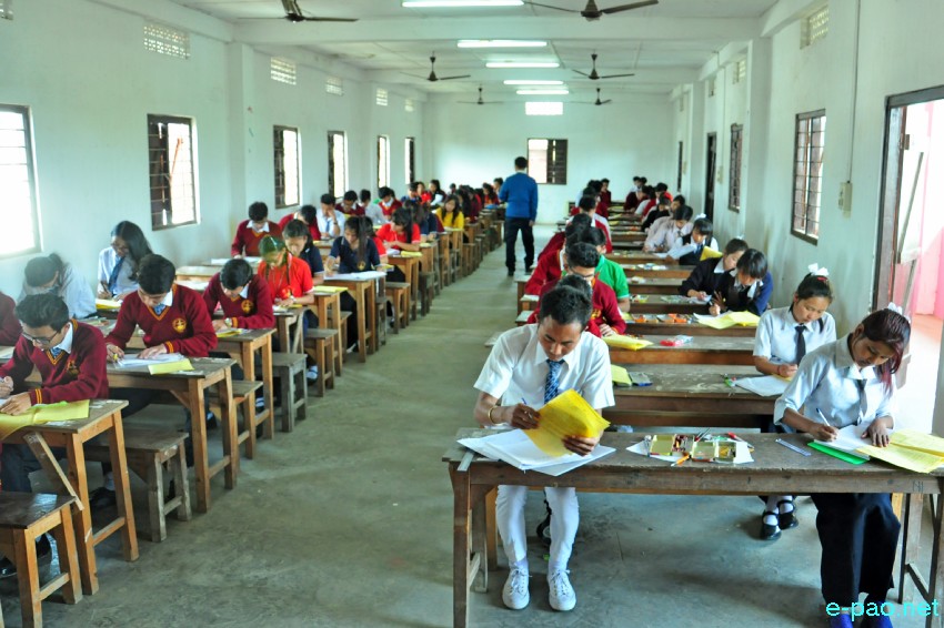 Students appearing for Class X Exam (High School Leaving Certificate) :: 22 March 2017