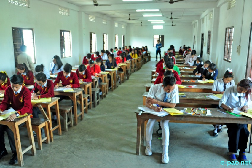 Students appearing for Class X Exam (High School Leaving Certificate) :: 22 March 2017 