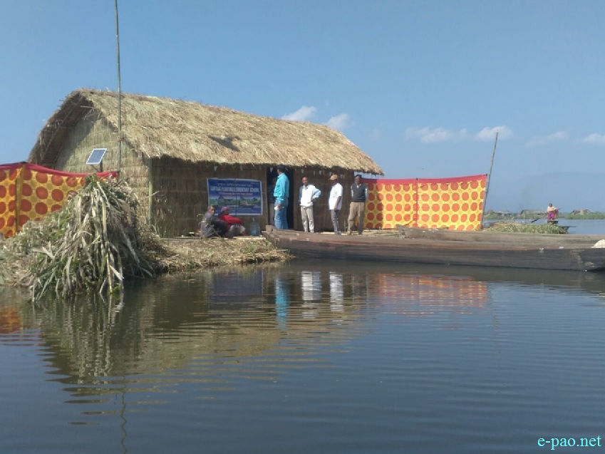 'Literally floating aspiration' : First floating School at Langolsabi, Loktak  :: 2nd February 2017