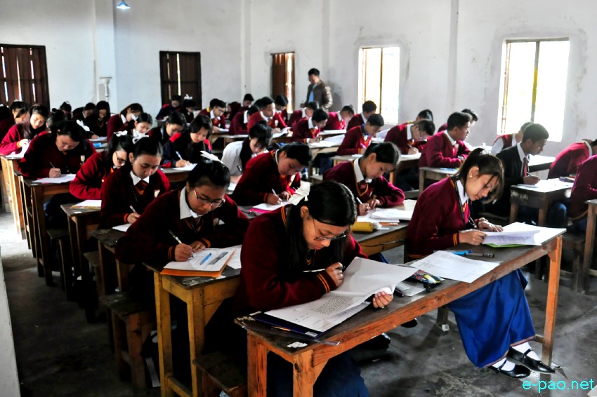 Students appearing for Class X Exam (High School Leaving Certificate) :: 24 February 2018