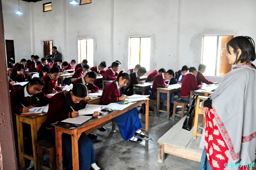 Students appearing for Class X Exam (High School Leaving Certificate) :: 24 February 2018