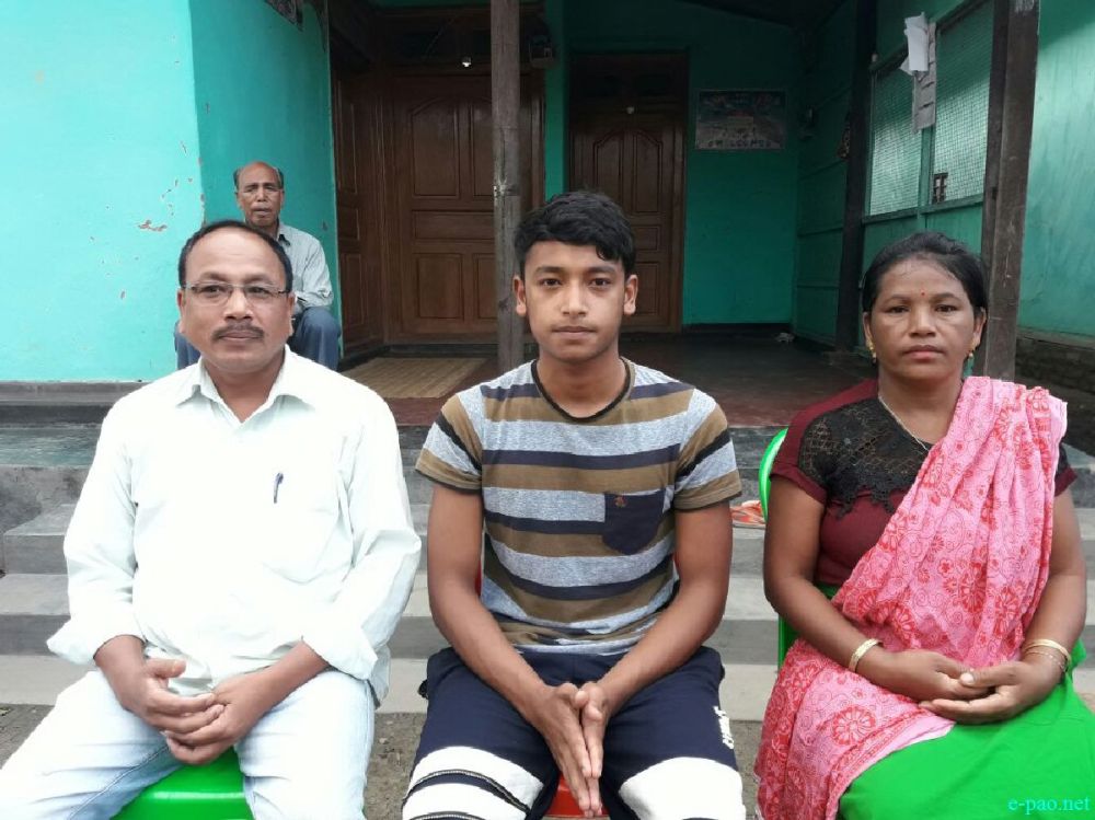 Kenedy Moirangthem : 3rd Position Commerce Stream : Higher Secondary Exam Toppers :: 04 May 2018
