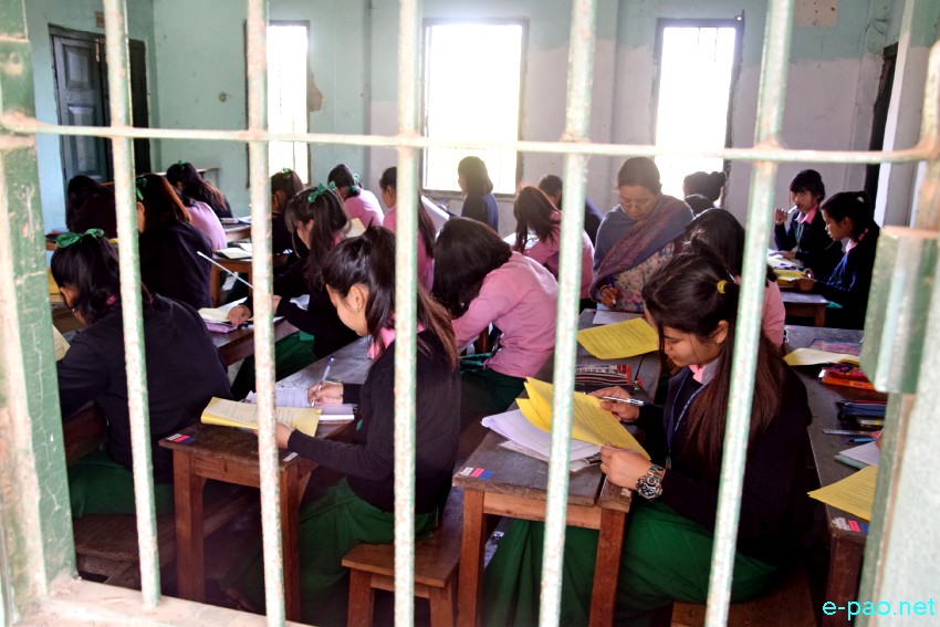  Students appearing for Class X Exam (High School Leaving Certificate) :: 04th March 2019 