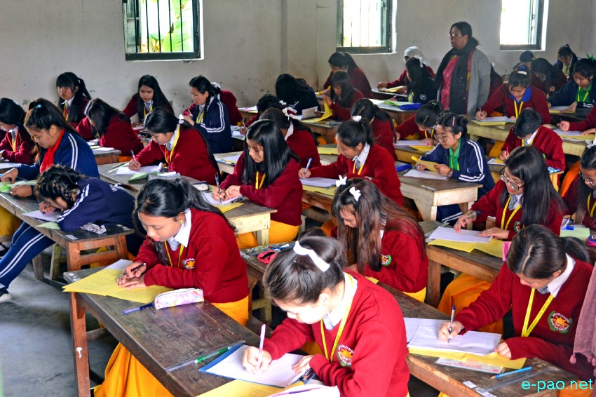  Students appearing for Class XII Exam at TG Hr Sec School & Johnstone Hr Sec School :: 20 February 2020 